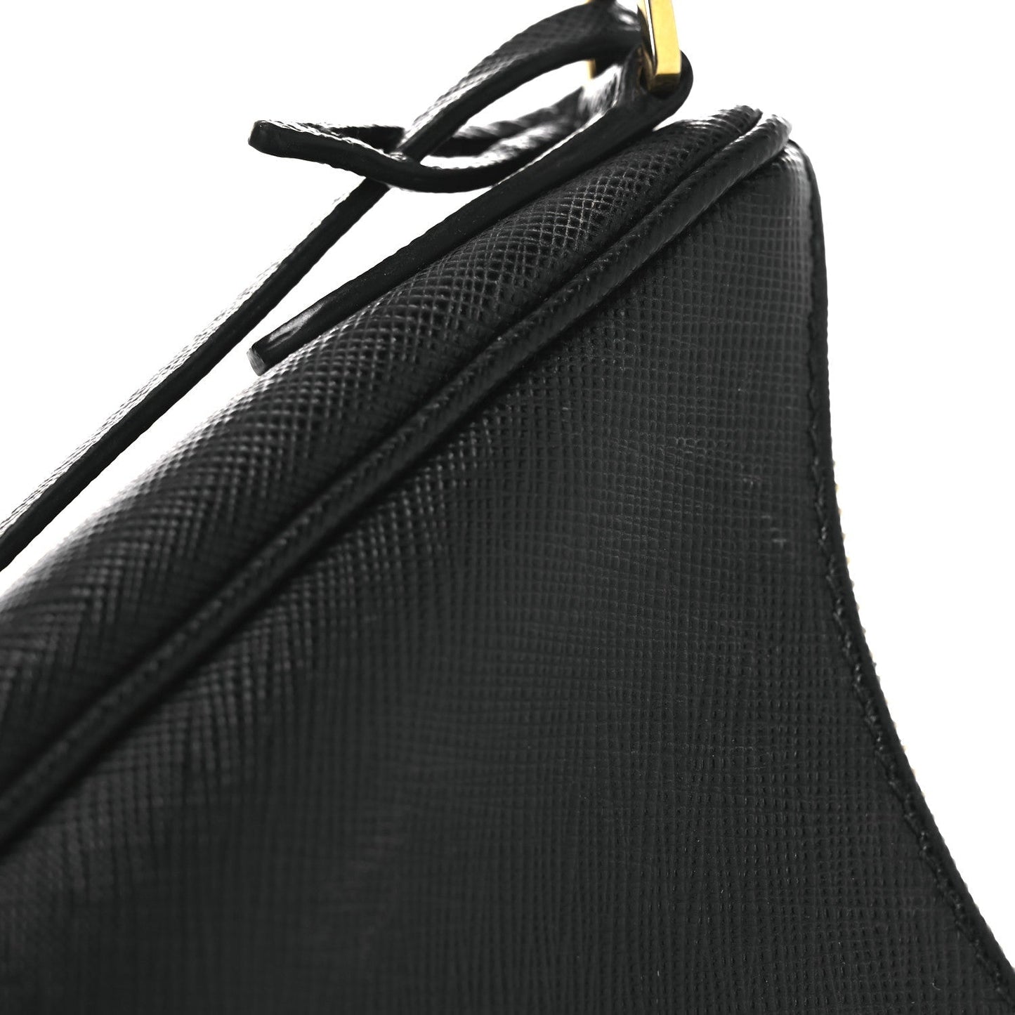 Saffiano Lux Re-Edition 2005 Shoulder Bag Black