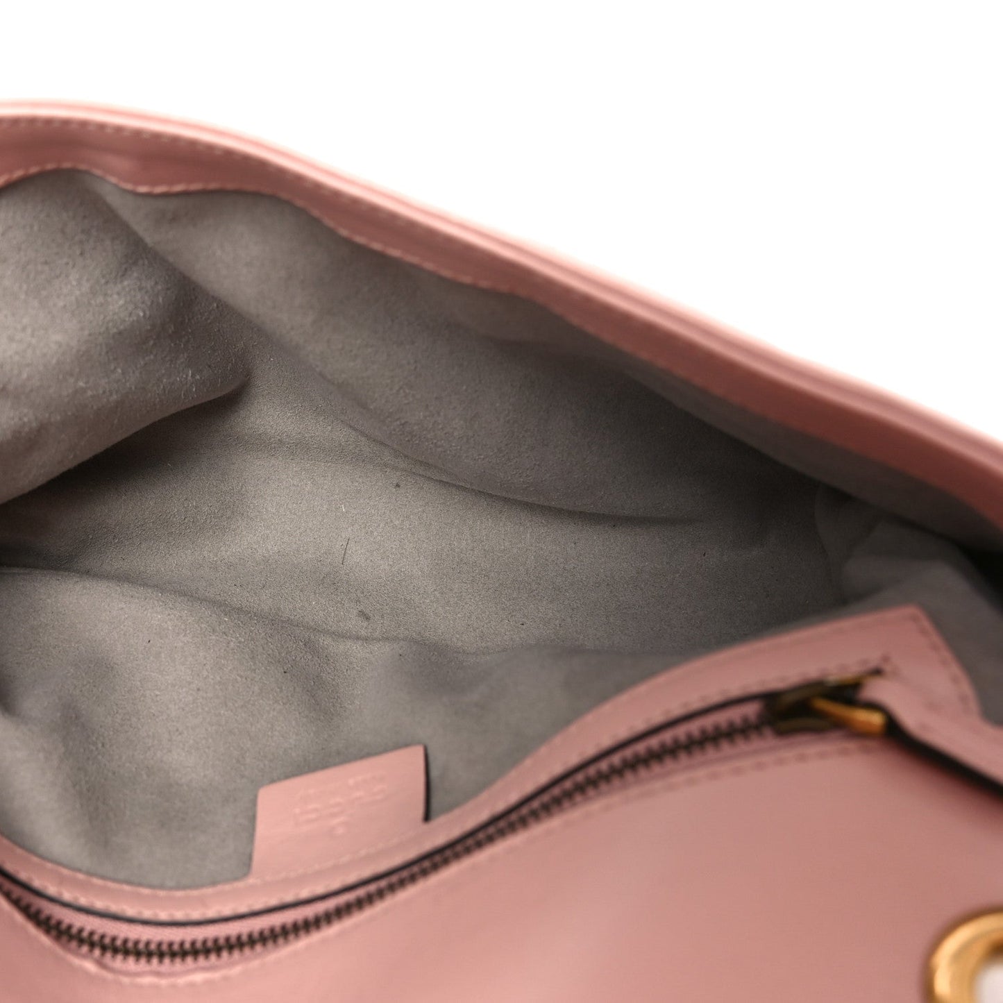 Calfskin Matelasse Small GG Marmont Shoulder Bag Porcelain Rose
