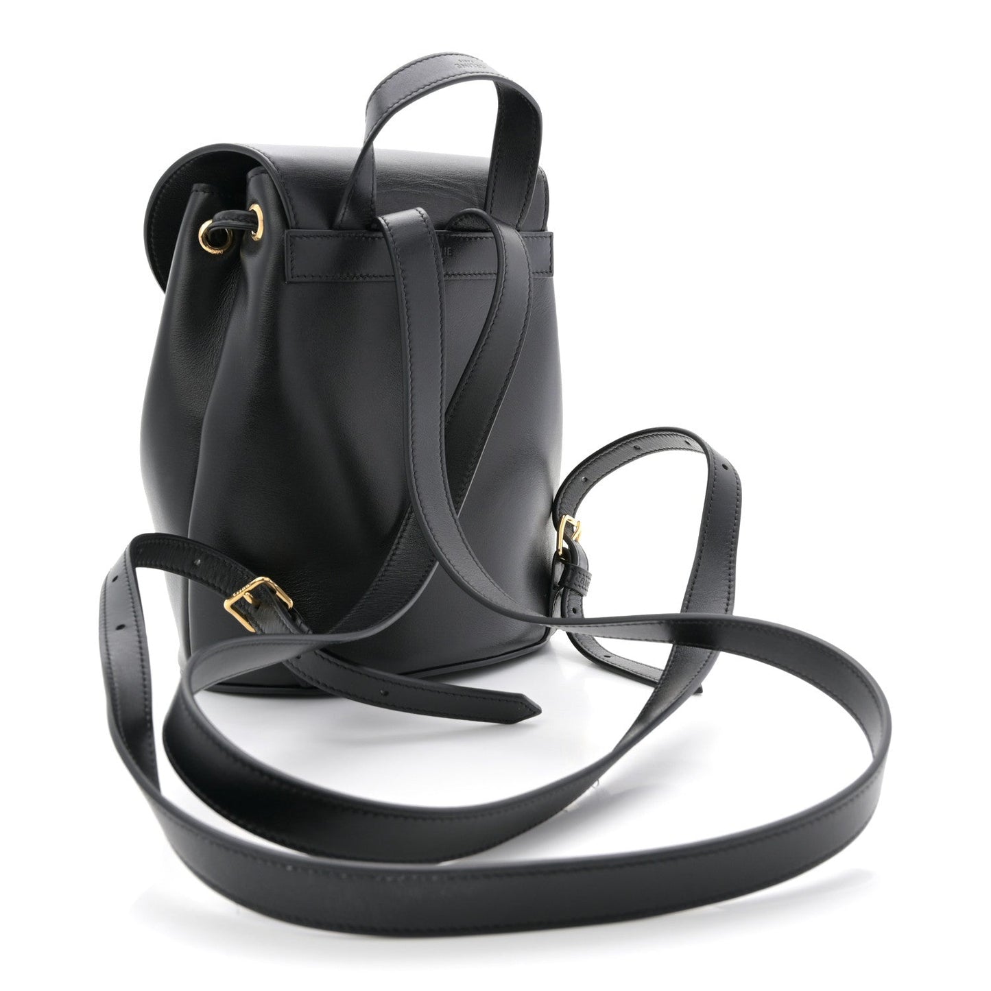 Triomphe Calfskin Bonnie Backpack Black