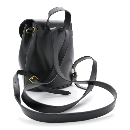 Triomphe Calfskin Bonnie Backpack Black