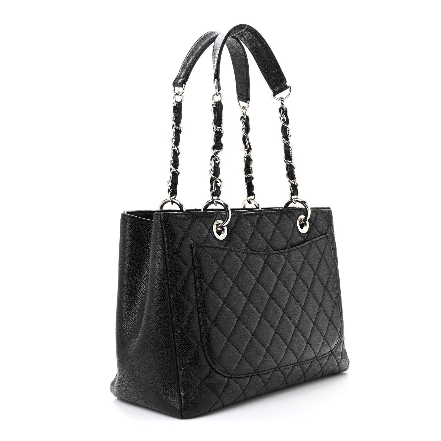 Caviar Quilted Grand Shopping Tote GST