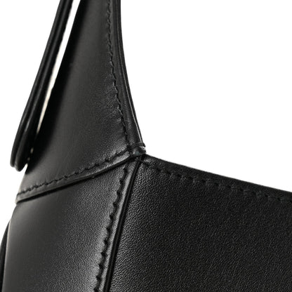Calfskin Small Jackie Shoulder Bag Black