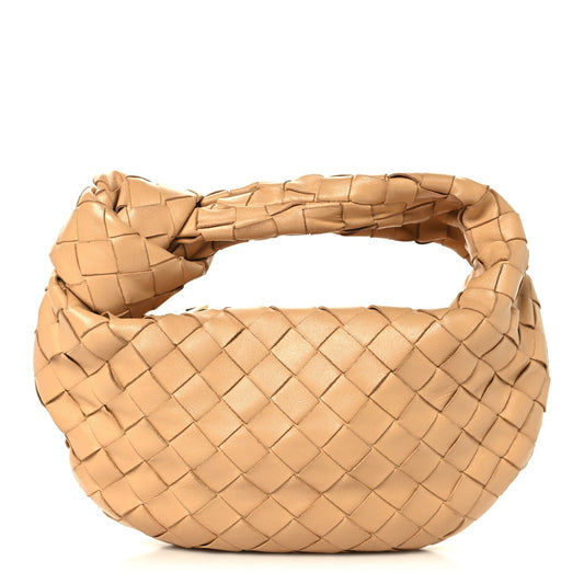 Nappa Intrecciato Mini Jodie Almond