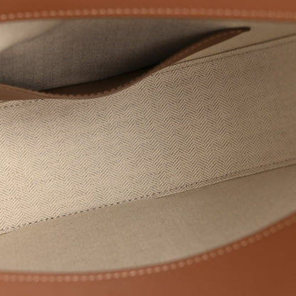 Jacquard Anagram Calfskin Luna Bag Tan Pecan