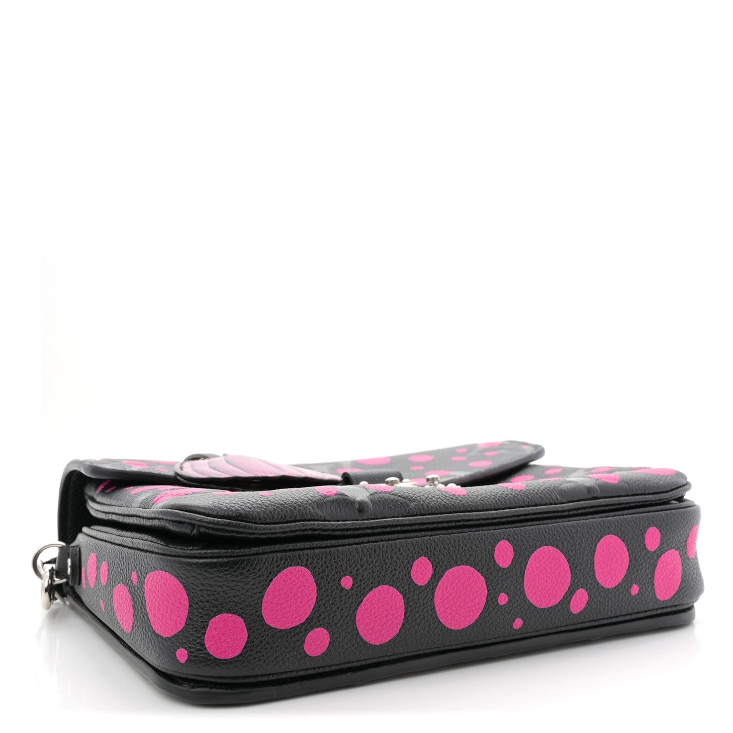 LV x YK Empreinte Monogram Giant Pochette Metis Black Fuchsia