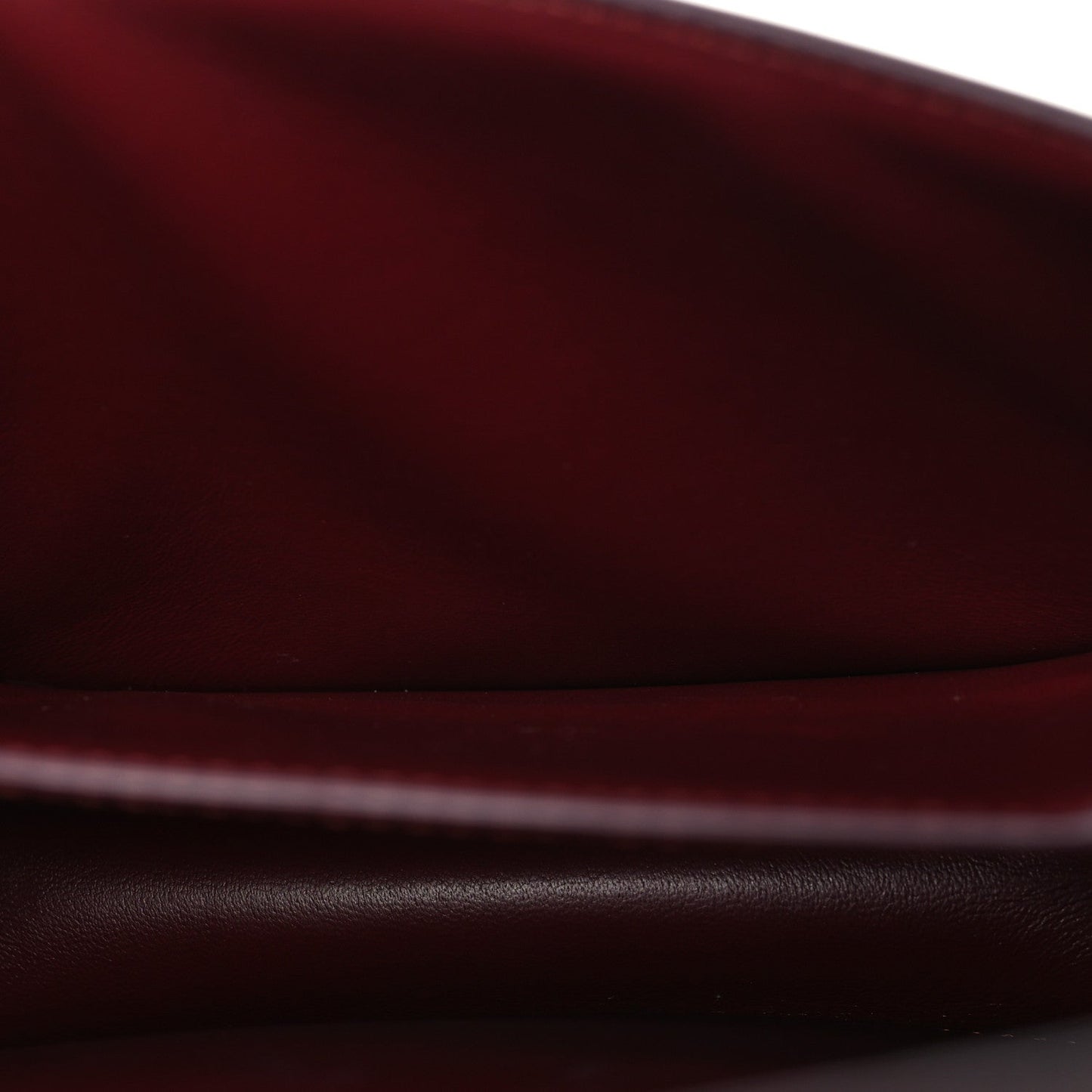Box Calfskin Small Classic Box Flap Bag Burgundy