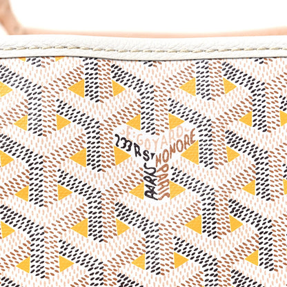 Goyardine Saint Louis Claire Voie PM White Yellow