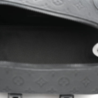 Taurillon Monogram Cartoon LV Friends Speedy Soft Trunk Black