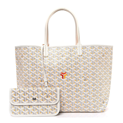 Goyardine Saint Louis Claire Voie PM White Yellow