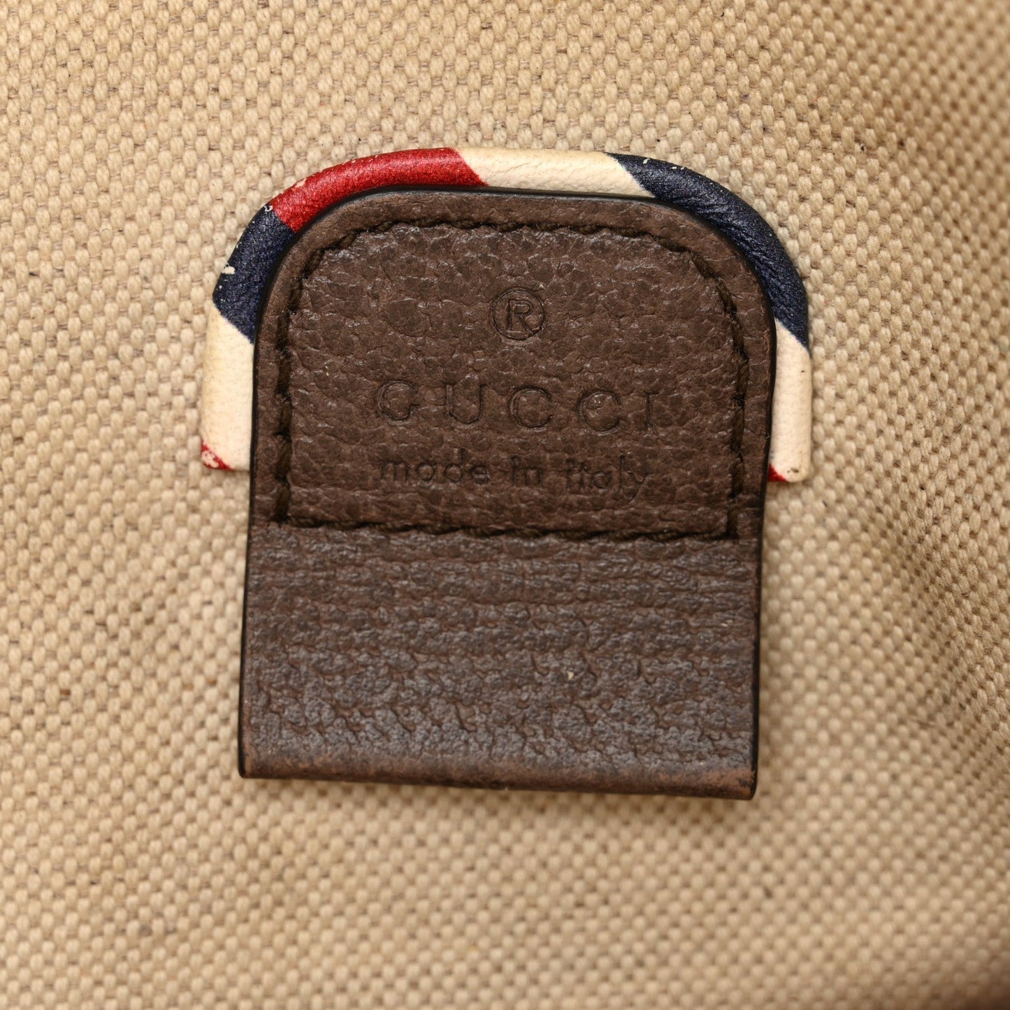 GG Supreme Monogram Courrier Belt Bag Beige New Acero