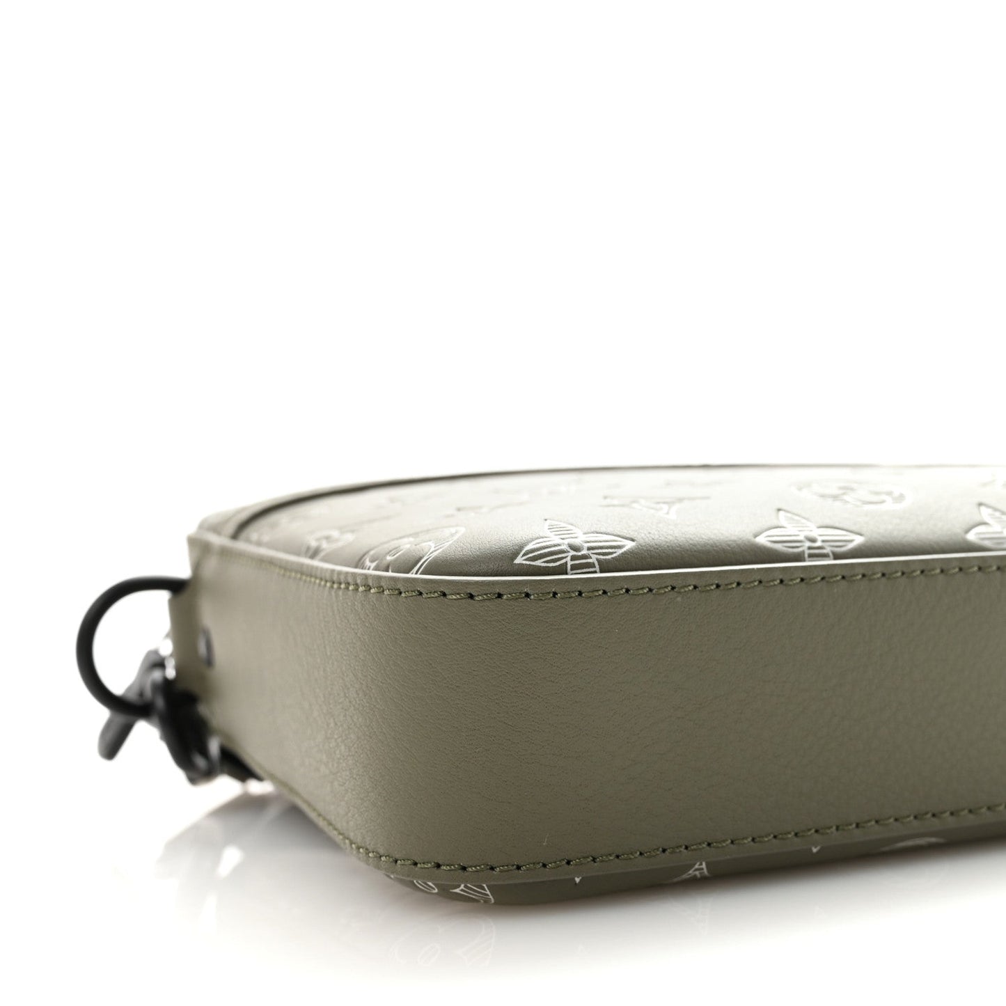 Monogram Shadow G65 Trio Messenger Olive Green