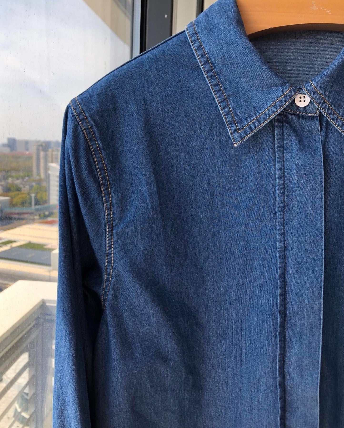 HERMES 25S DENIM SHIRT 201