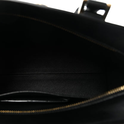 Calfskin Monogram Baby Cabas Black