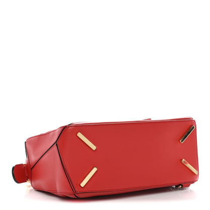 Calfskin Small Puzzle Bag Scarlet