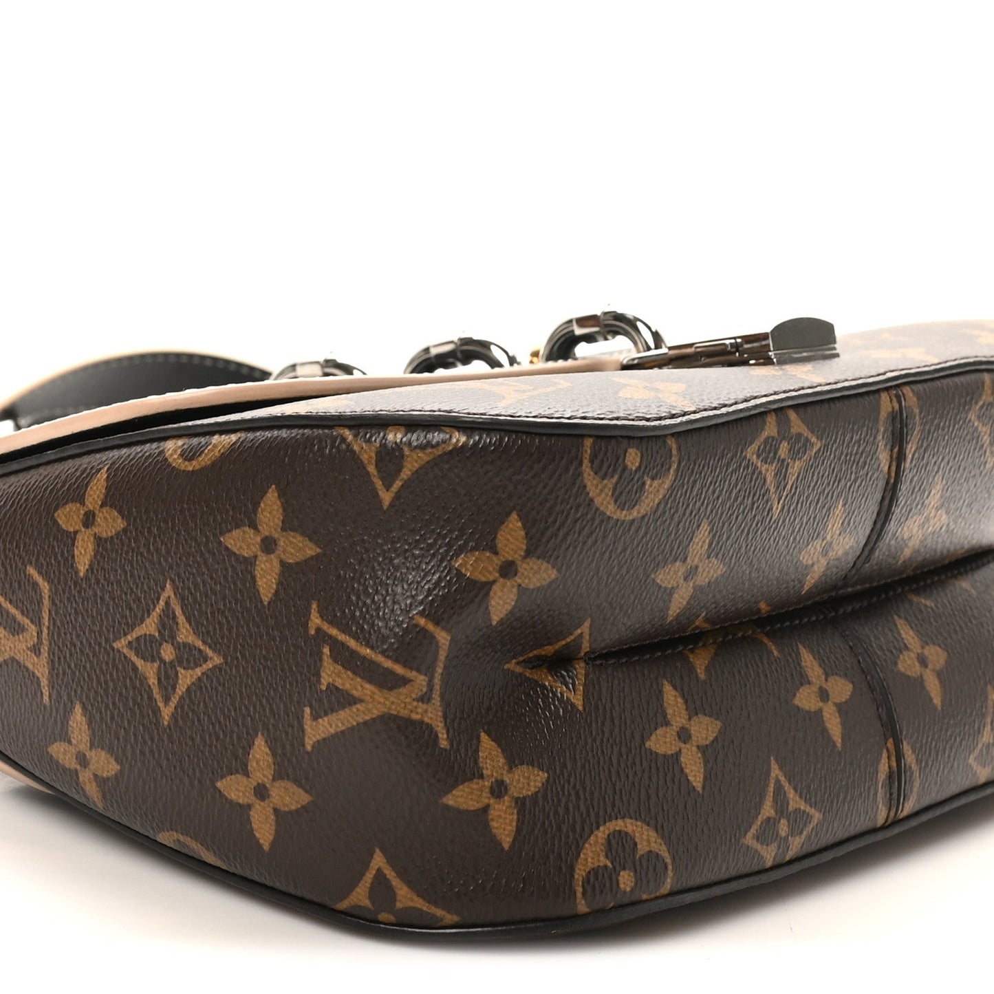 Calfskin Monogram Chain It Bag PM Black