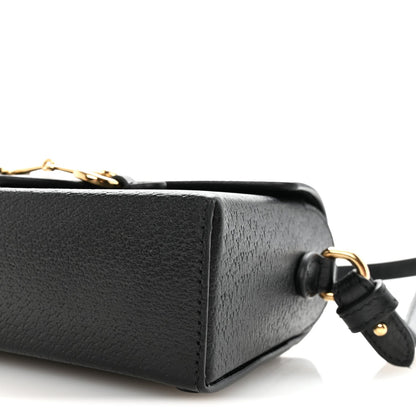 Calfskin Horsebit 1955 Shoulder Bag Black