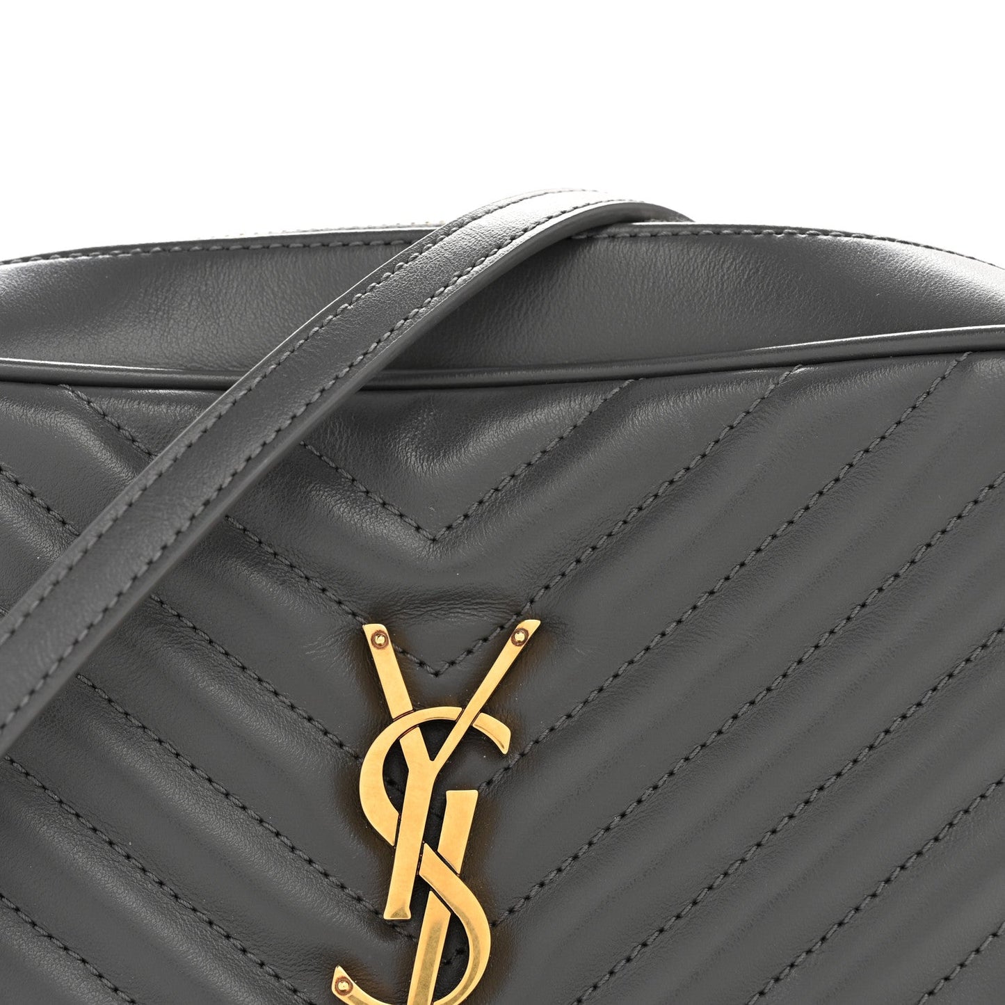 Calfskin Matelasse Monogram Lou Camera Bag Storm