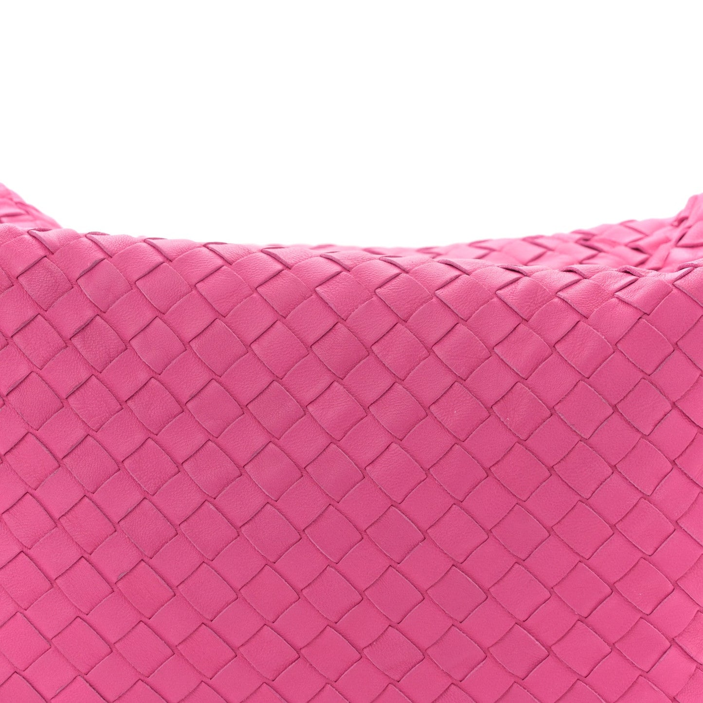 Nappa Intrecciato Small Shoulder Bag Rosa Shock