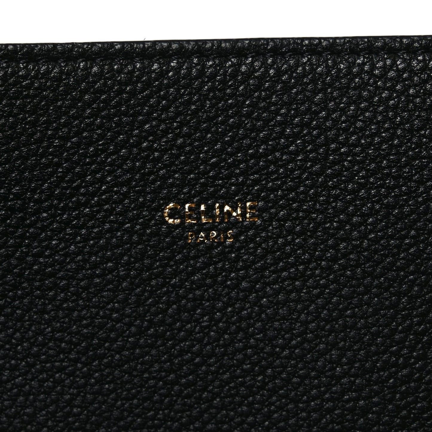 Soft Grained Calfskin Small Belt Cabas Phantom Black