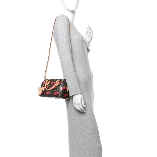 LV X TM Monogram Cerises Speedy Bandouliere 20