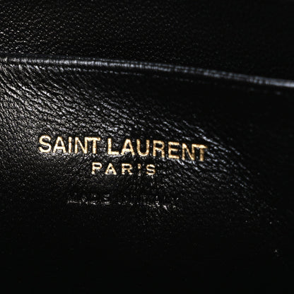 Grain De Poudre Matelasse Monogram Mini Lou Camera Bag Black