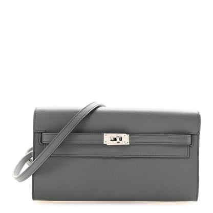Evercolor Kelly Wallet To Go Vert Amande