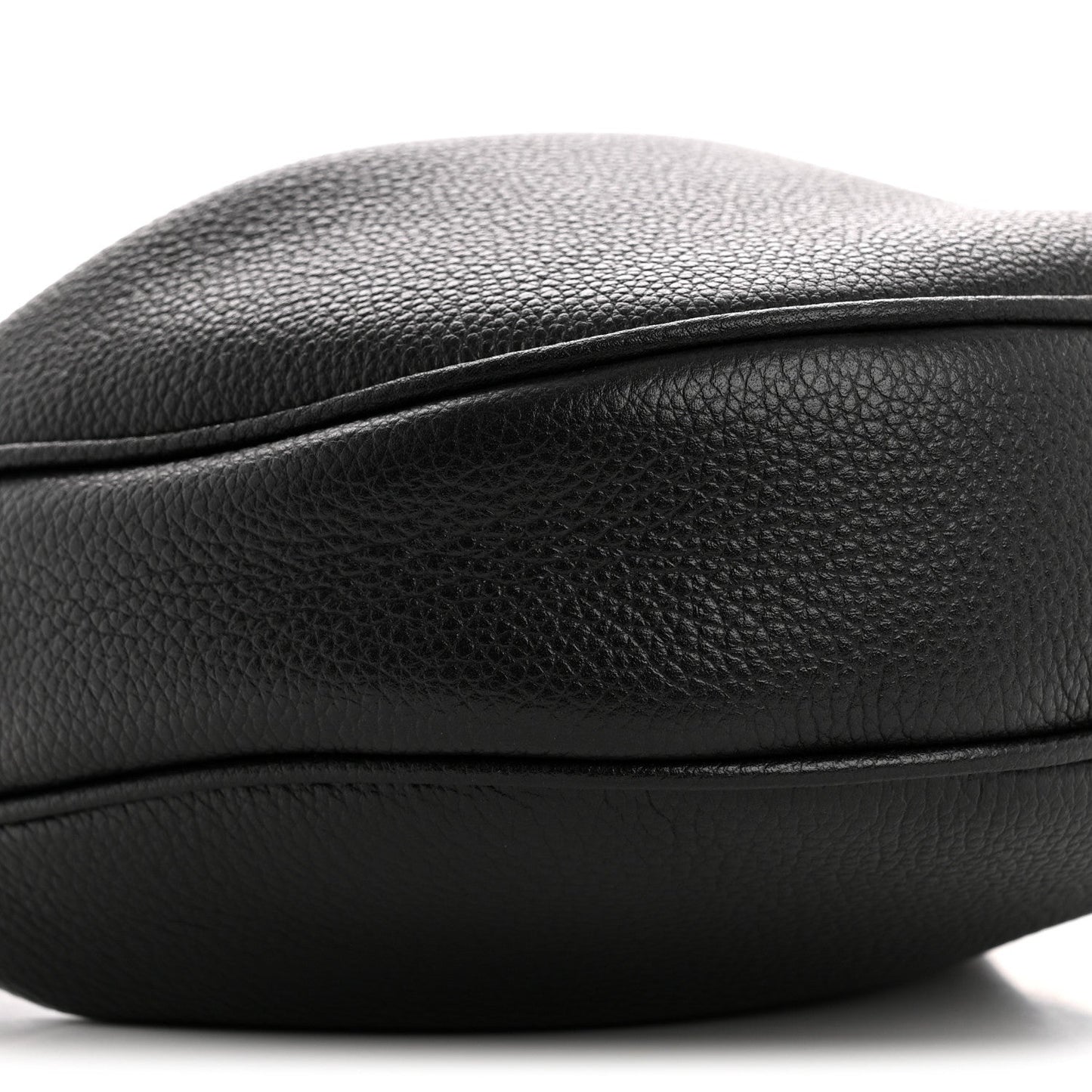 Supple Grained Calfskin Teen Lulu Shoulder Bag Black