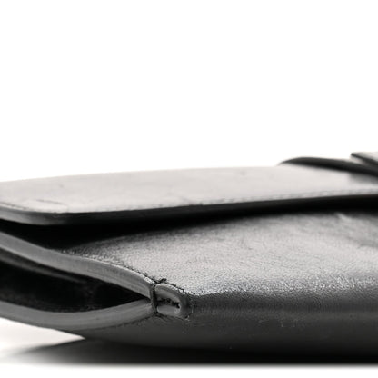 Calfskin 30 Montaigne Chain Pouch Black