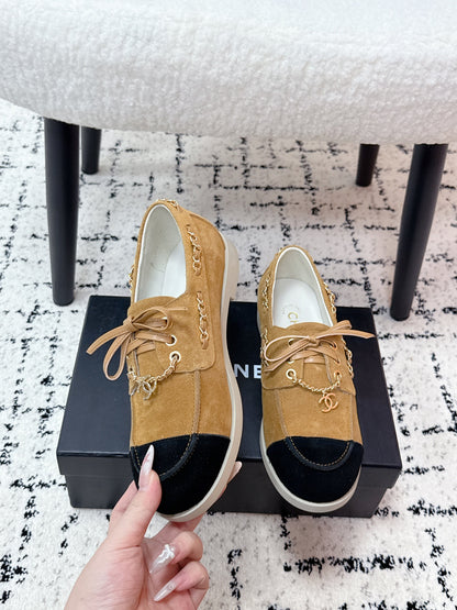 CC Cruise 25/26 Moccasins Black Brown Suede