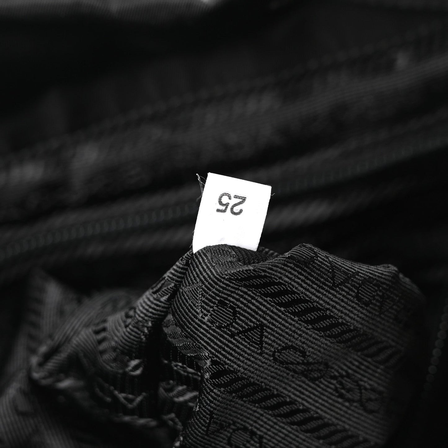 Tessuto Nylon Saffiano Medium Backpack Black