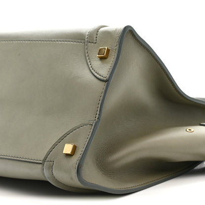 Smooth Calfskin Mini Luggage Almond