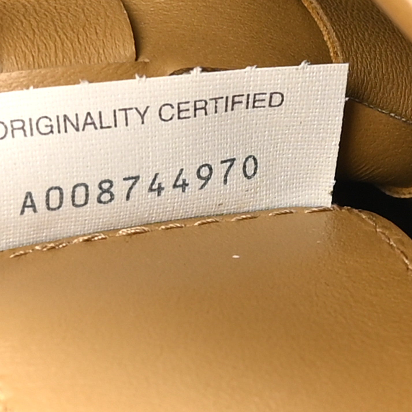 Nappa Intrecciato Sardine With Chain Bag Dark Praline