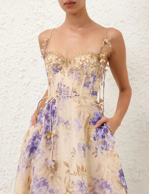 ZIMMER SPAGHETTI STRAP DRESS 247199