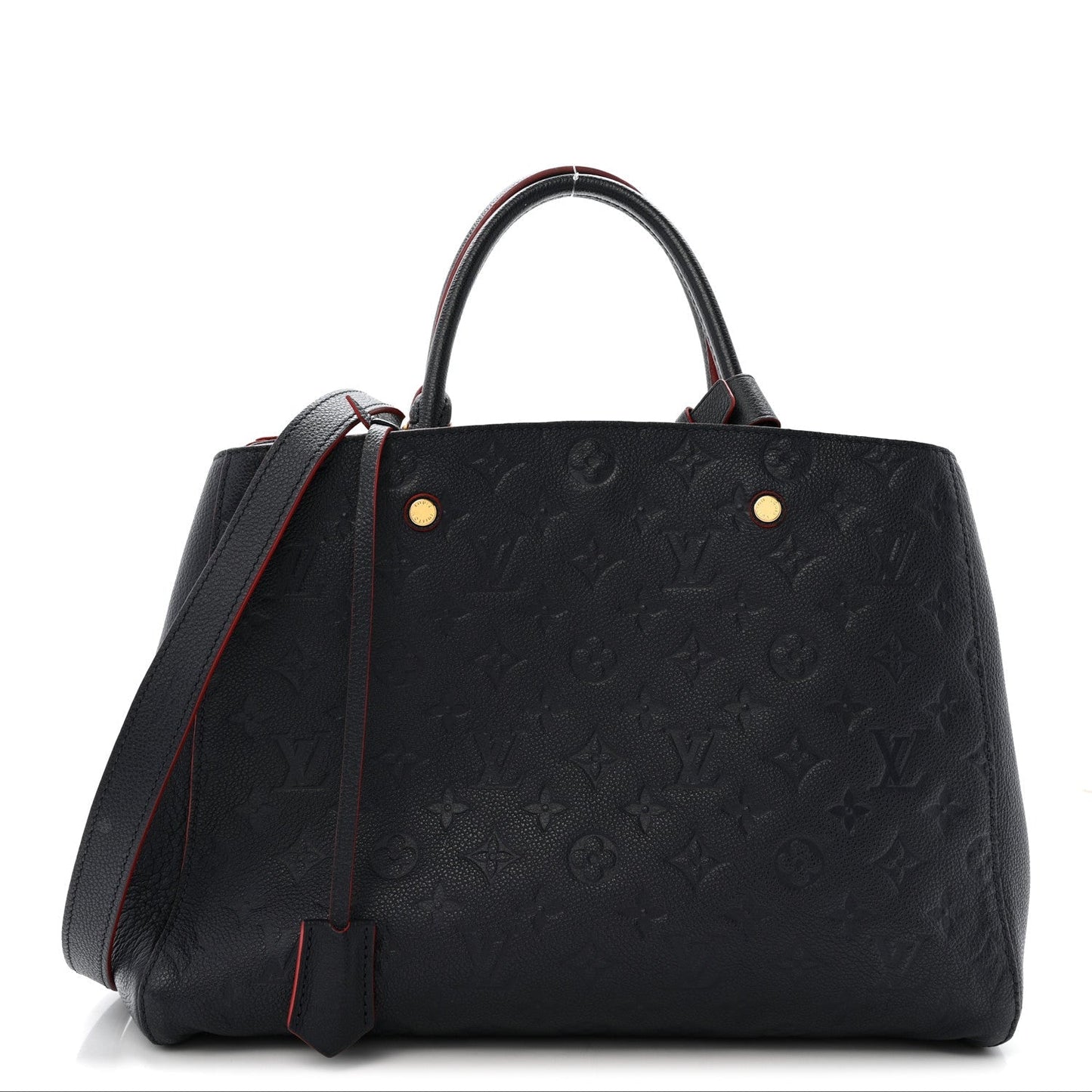 Empreinte Montaigne MM Marine Rouge