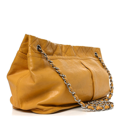 Calfskin Natural Beauty Tote Yellow