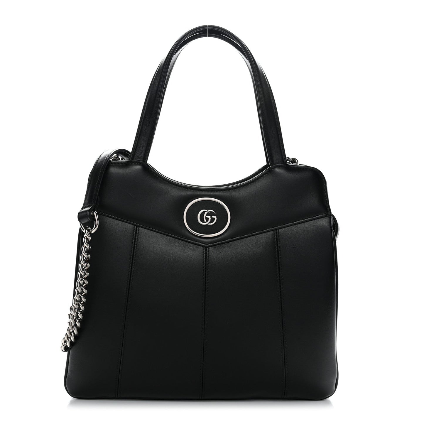 Calfskin Petite GG Small Tote Bag Black