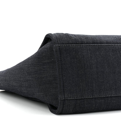 Denim Medium Deauville Tote Dark Blue