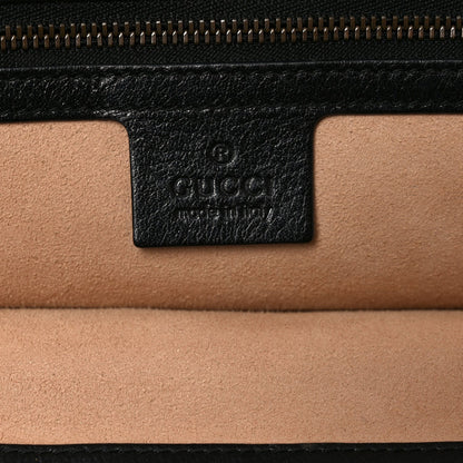 Calfskin Large Re(Belle) Top Handle Bag Black