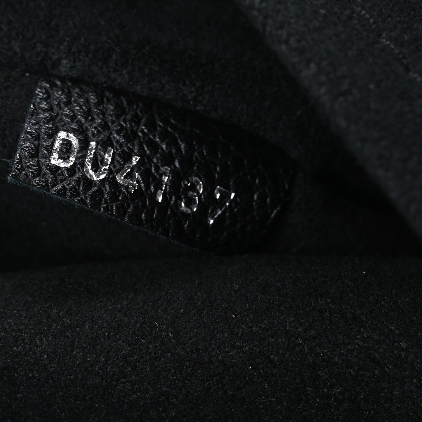 Calfskin Lockme Backpack Black