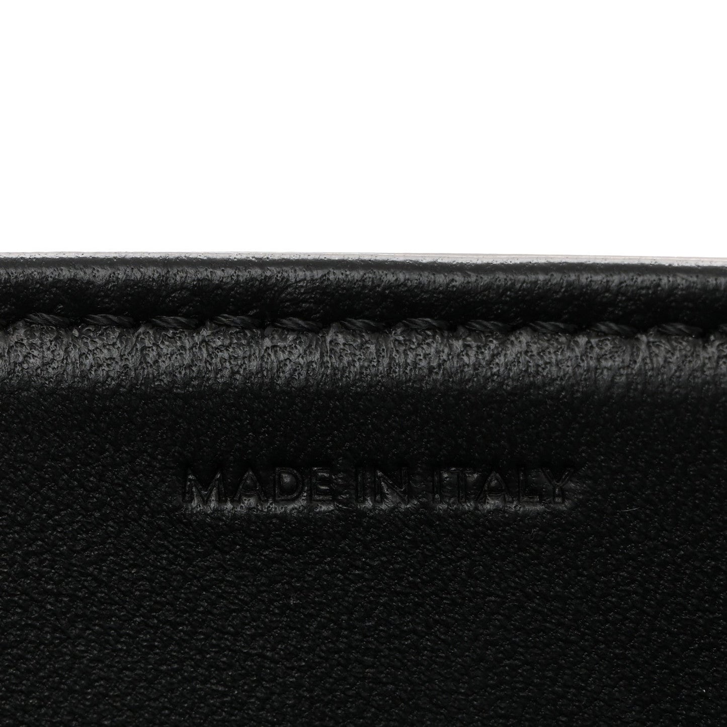 Shiny Calfskin Medium Triomphe Black