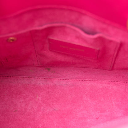 Calfskin Nano Sac De Jour Bubblegum