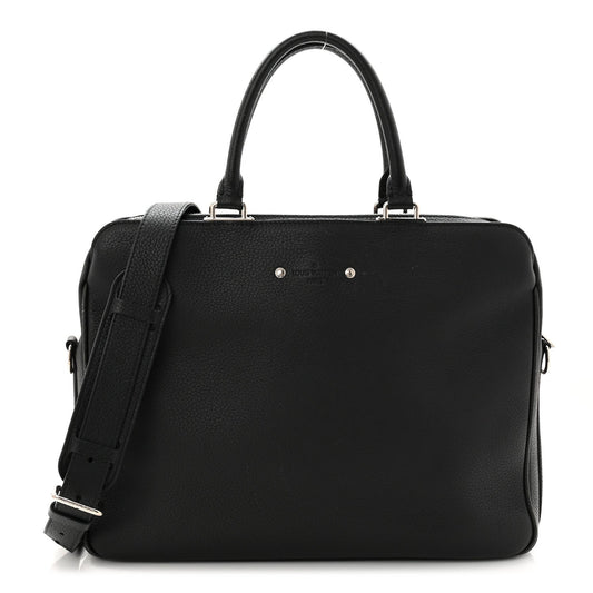 Taurillon Armand Briefcase Black