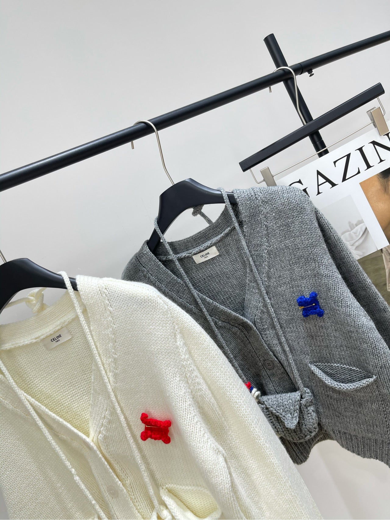 Celine Cardigan Wool Blend 320813