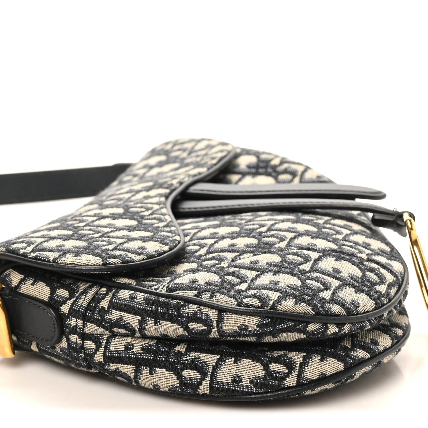 Oblique Saddle Bag Blue