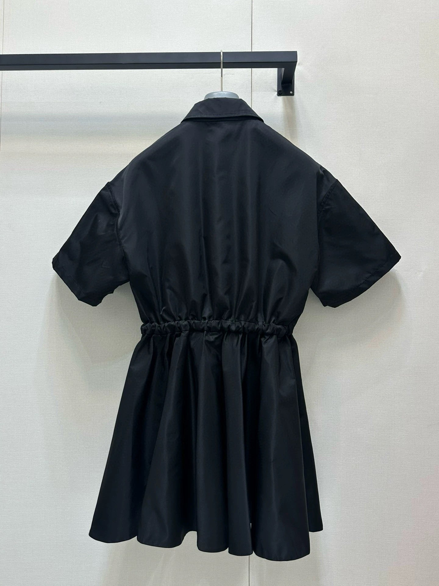 Prada Short-Sleeved Re-Nylon Dress