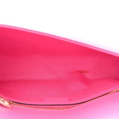 GG Monogram Textured Dollar Calfskin Small Luce Shoulder Bag Pink