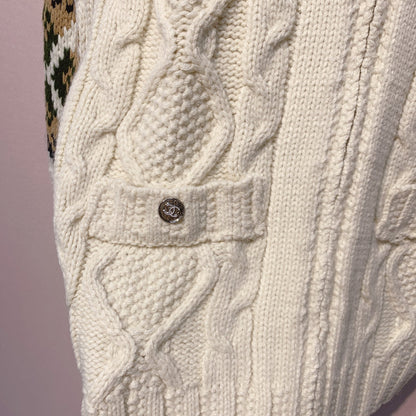CC 25 Jacket White Wool 296106