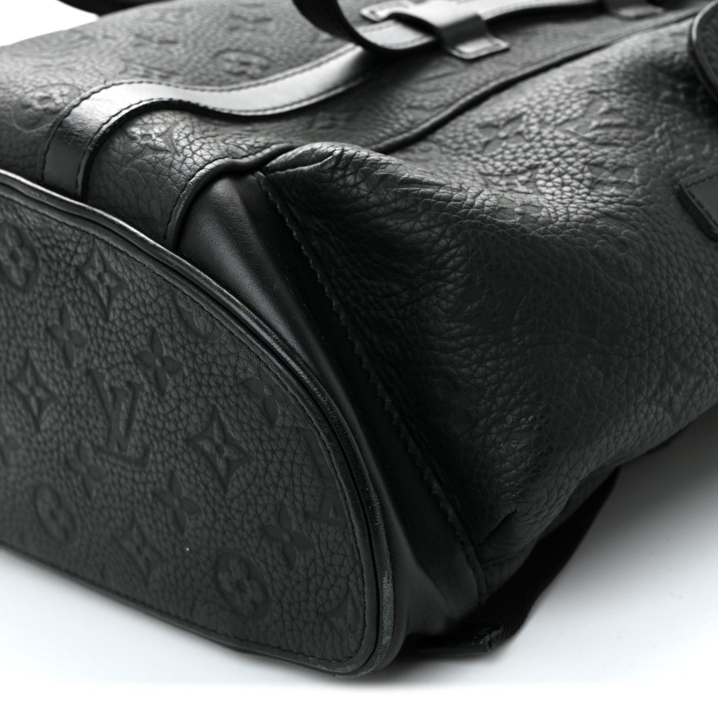 Taurillon Monogram Christopher PM Backpack Black