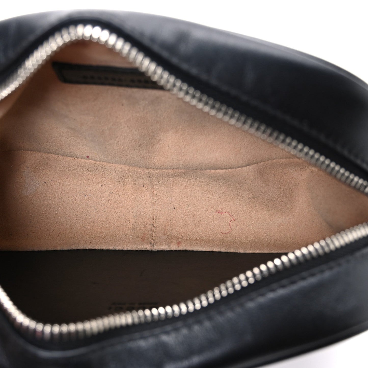 Calfskin Matelasse Aria Mini GG Marmont Chain Shoulder Bag Black