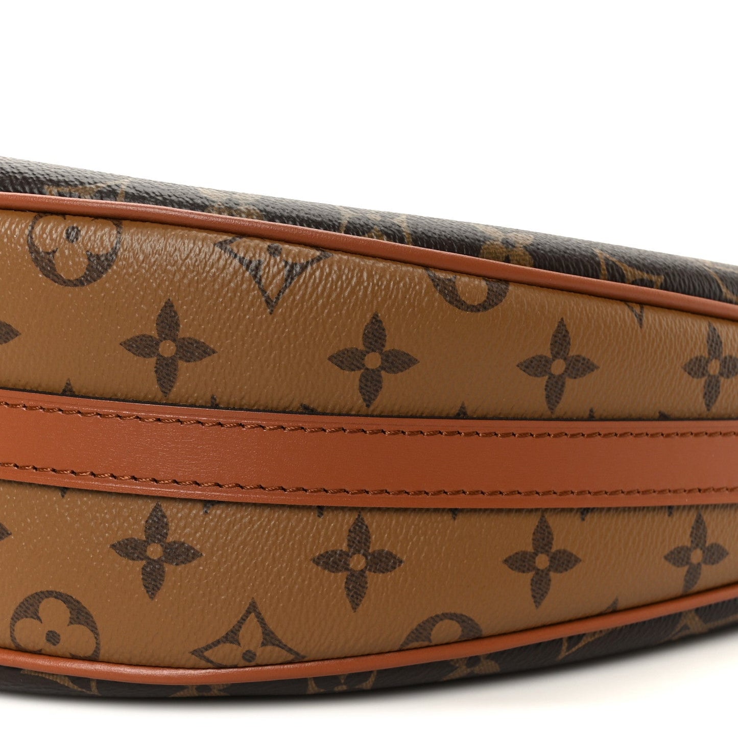 Reverse Monogram Loop Hobo